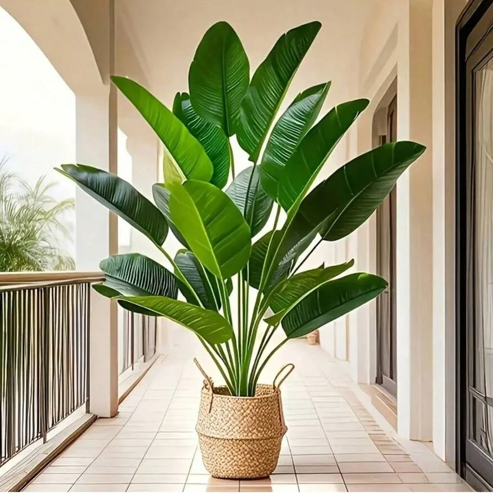 Ficus Lyrata Tree - 1 szt. 18 Liści Sztuczne Rośliny