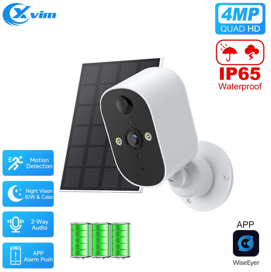 Eufy Camera E220 - Kamera solarna XVIM 1080P, bezprzewodowa WiFi,