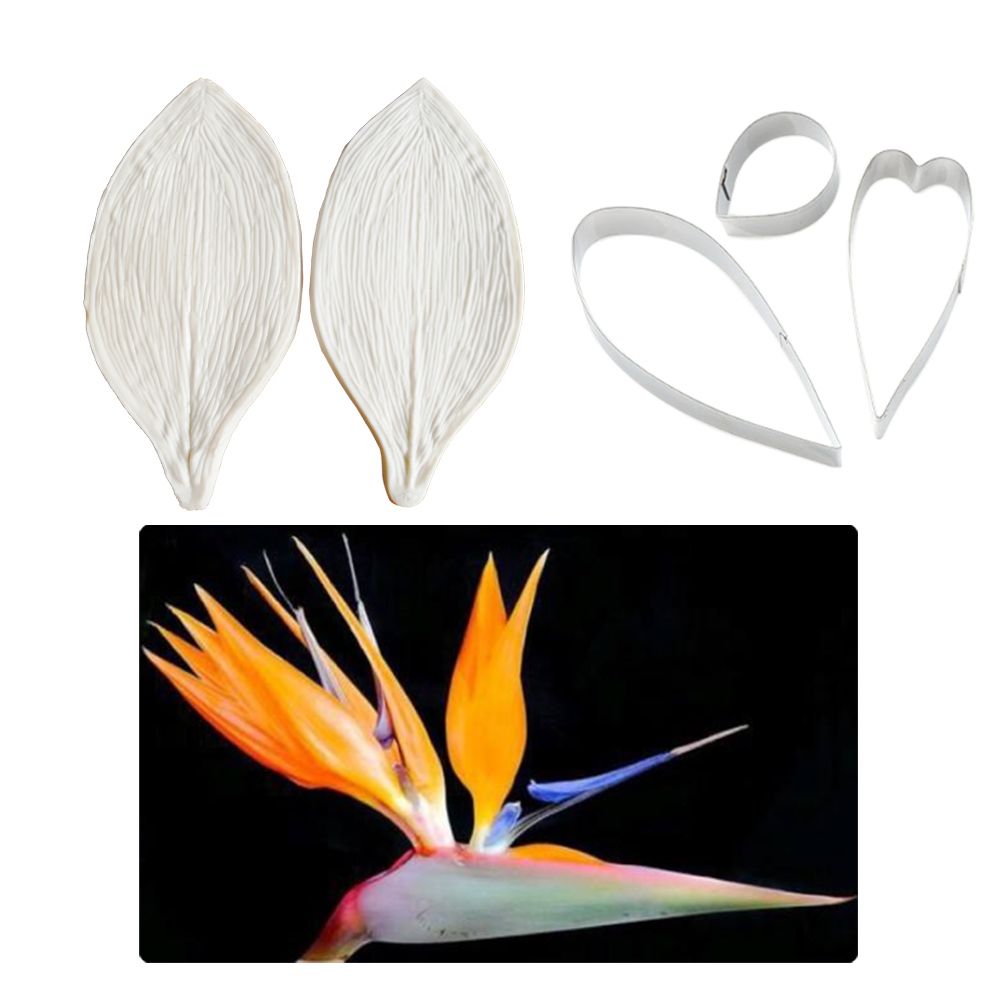 Duże Gumpaste Strelitzia ptaki – Bird Paradise Strelitzia recenzja i cena