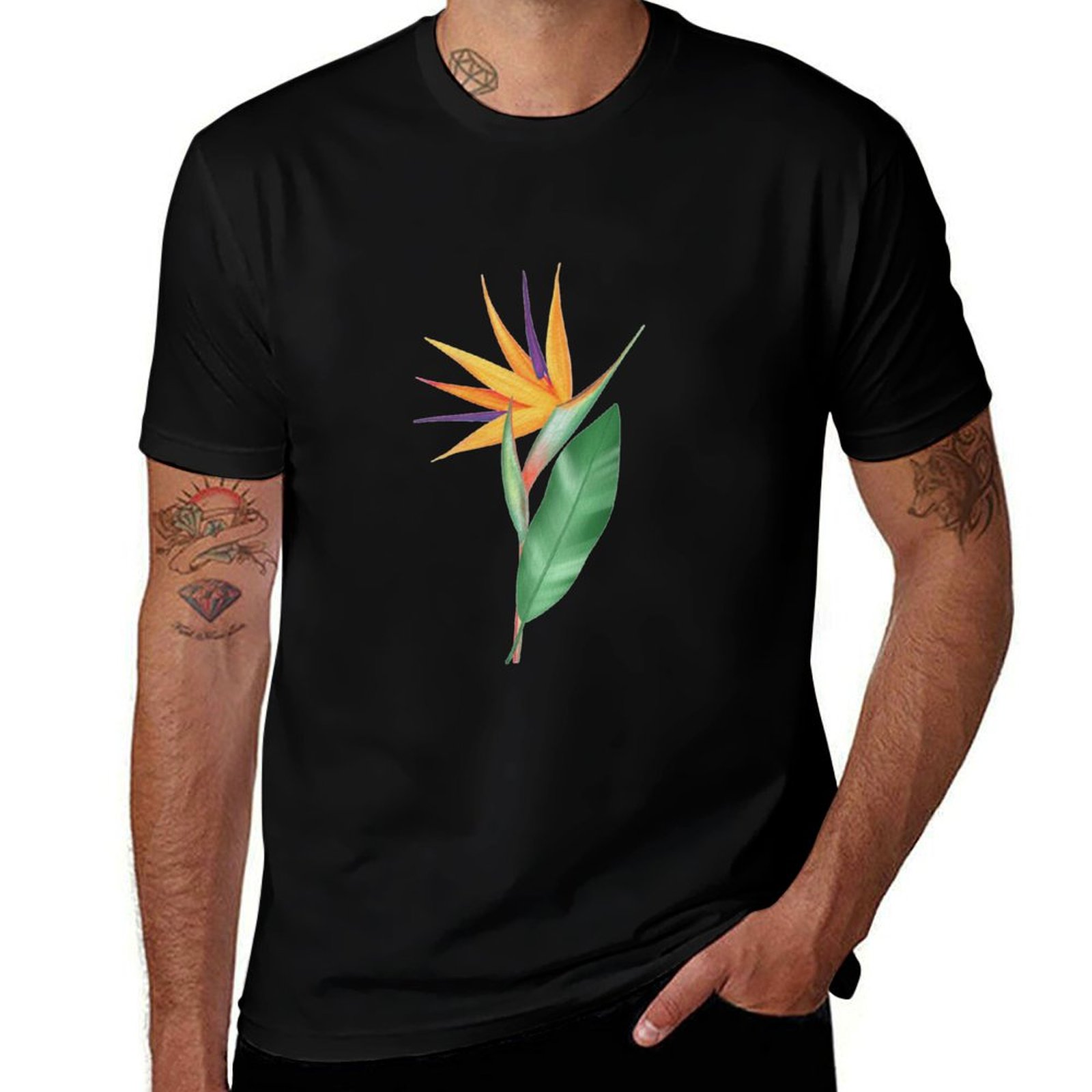 Koszulka z krótkim rękawem z m – Bird Paradise Strelitzia recenzja i cena