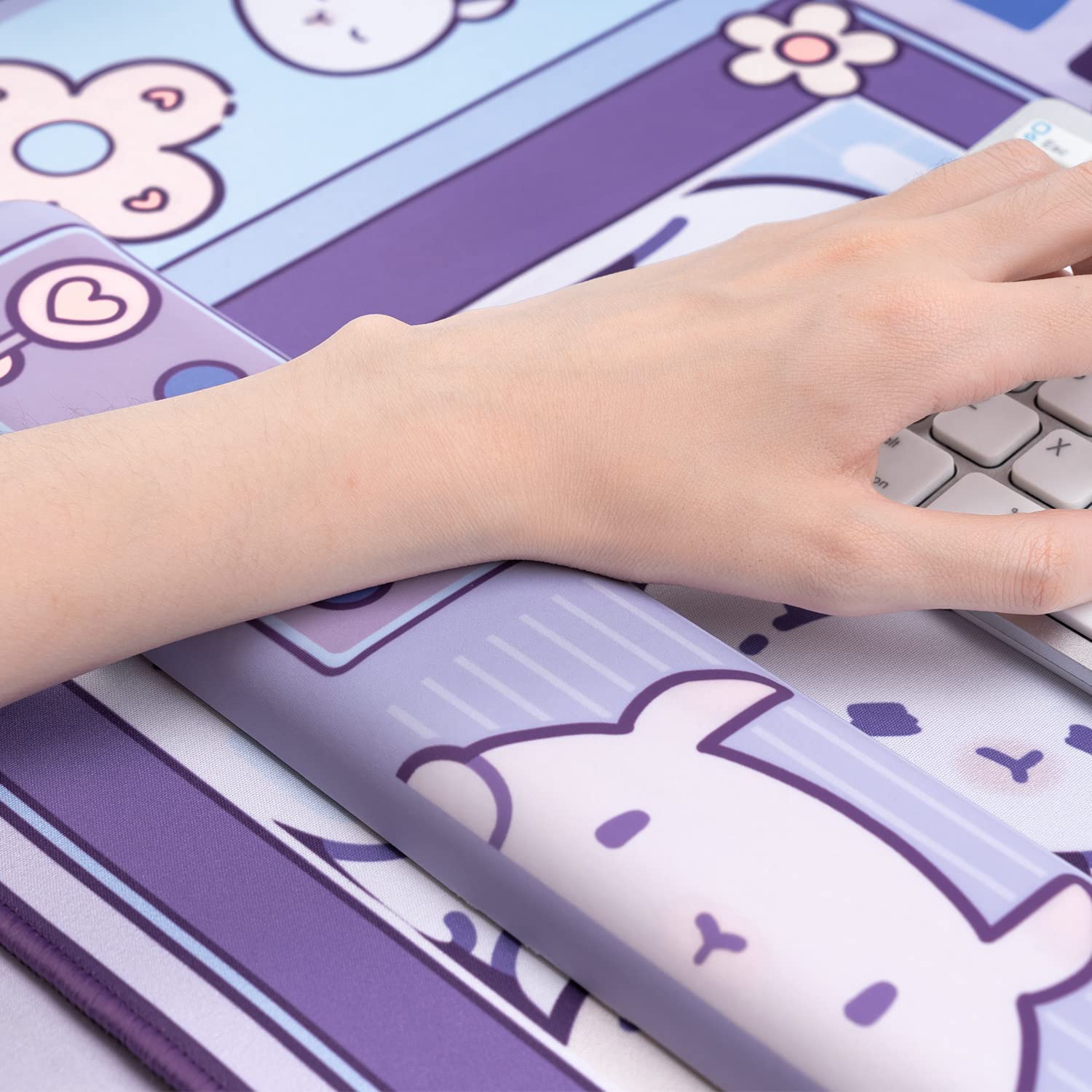 Duża podkładka pod mysz do gie – Tradescantia Purple recenzja i cena