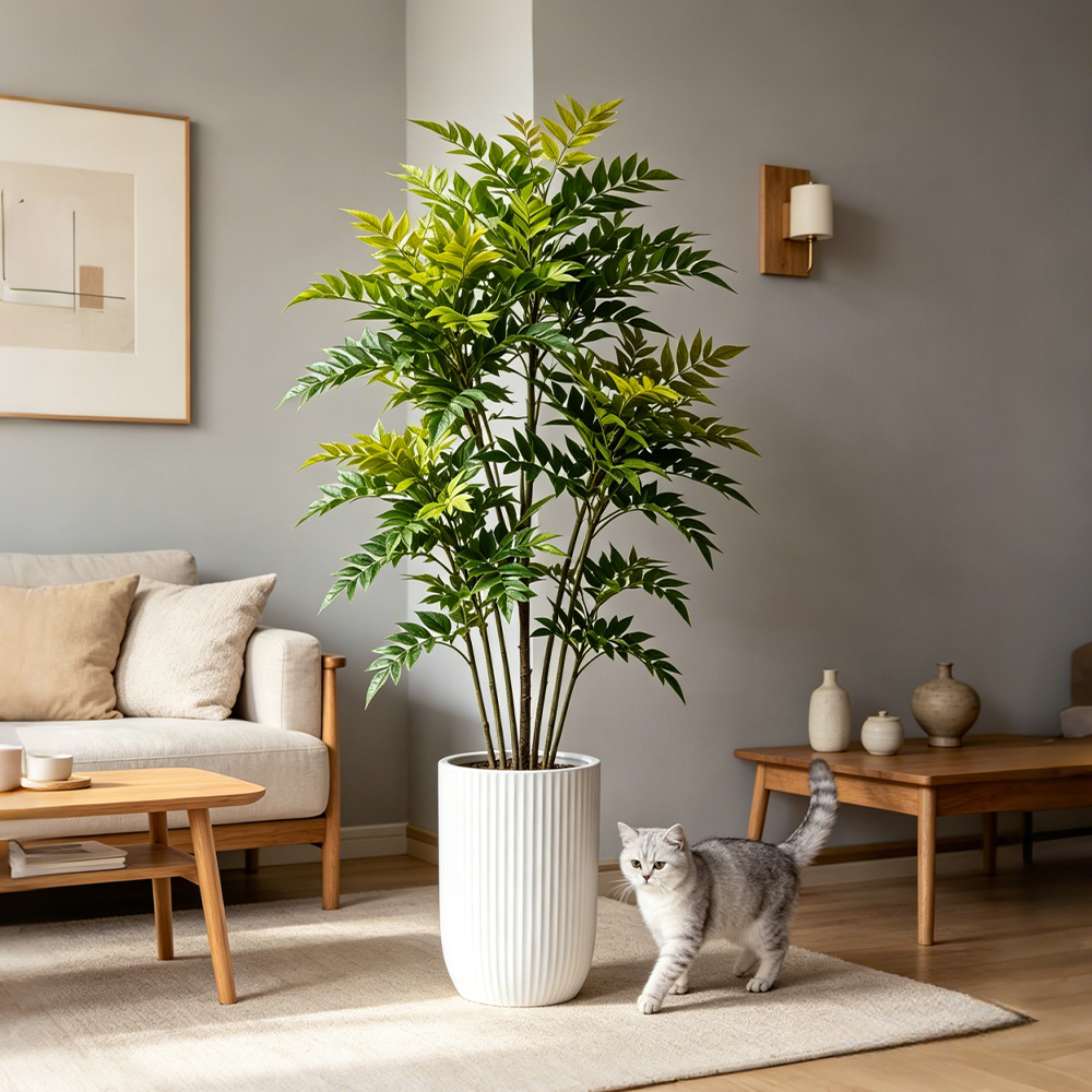 Sztuczne rośliny Nandina o wys – Ficus Lyrata Tree recenzja i cena