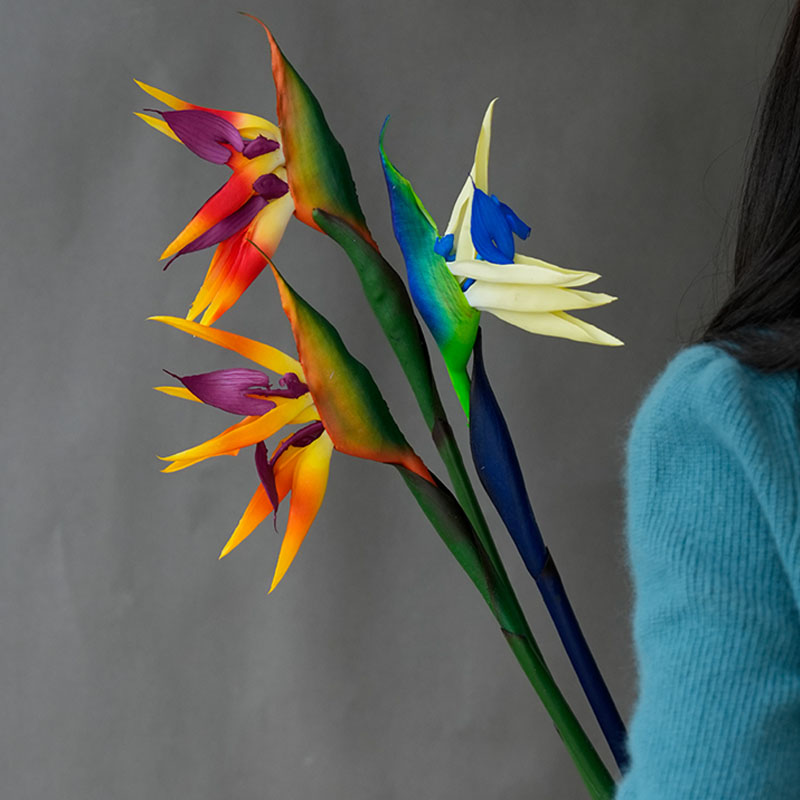 1 szt. Sztuczne kwiaty Rajskie – Bird Paradise Strelitzia recenzja i cena